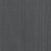 vidaXL Massivholzbett Grau Kiefer 200x200 cm