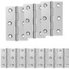 vidaXL Scharnier 12 stk. 54 x 34 x 5 mm Silber Stahl