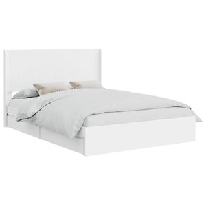 vidaXL Bettgestell mit Stauraum und Kopfteil 3 pcs Holzwerkstoff