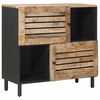vidaXL Stauraumschr&auml;nke Braun 80 x 33,5 x 75 cm Massivholz Mango