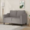 vidaXL 2-Sitzer-Sofa Taupe 120 cm Stoff