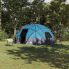vidaXL Campingzelt mit Dach Blau 475 x 475 x 235 cm Polyester