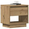 vidaXL Nachttisch Artisan-Eiche 45 x 34 x 44 cm Holzwerkstoff