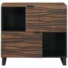 vidaXL Sideboard Braun 80 x 33 x 75 cm massives Mangoholz
