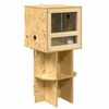 vidaXL Terrarium Braun 40 x 40 x 90 cm OSB