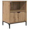 vidaXL Nachttisch Artisan-Eiche 49 x 36 x 61 cm Holzwerkstoff