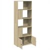 vidaXL Bücherregal Sonoma-Eiche 70x36x189 cm Holzwerkstoff