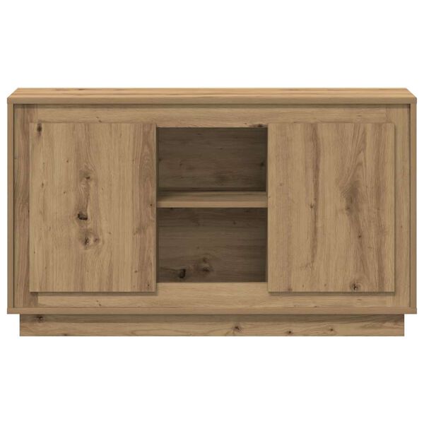 vidaXL Sideboard Artisan-Eiche 102x35x60 cm Holzwerkstoff