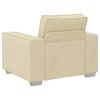 vidaXL Sofa Creme 99 x 78 x 84 cm Stoff