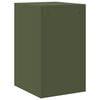 vidaXL Aktenschrank Olive Gr&uuml;n 44 x 50 x 74,5 cm Kaltgewalzter Stahl