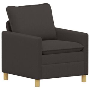 vidaXL Sofa Dunkelgrau 76 x 81 x 87,5 cm Stoff