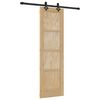 vidaXL Schiebet&uuml;r ORKDAL Natur 61 x 198,5 cm Massives Kiefernholz