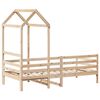 vidaXL Tagesbett mit Dach 90x190 cm Massivholz Kiefer