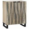 vidaXL Sideboard Wei&szlig; 60 x 33,5 x 75 cm Massivholz Mango