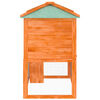 vidaXL Kleintier-/Kaninchenstall 2 Etagen Holz