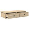 vidaXL Wandregal mit Schubladen Sonoma-Eiche 80x34x17 cm Holzwerkstoff