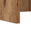 vidaXL Wandtisch Wandmontiert Altholz 60 x 45 x 30 cm Holzwerkstoff