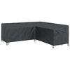vidaXL M&ouml;belbezug Schwarz 220 x 220 x 80 cm 420D Oxford Stoff