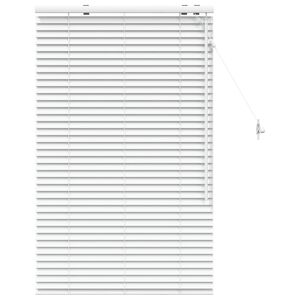 vidaXL Venezianische Jalousie Wei&szlig; 75 x 130 cm 35 mm