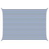 vidaXL Sonnensegel Blau und Wei&szlig; 5 x 3,5 m 100 % Polyester Oxford