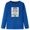 vidaXL Kinder-Langarmshirt Dunkelblau 128