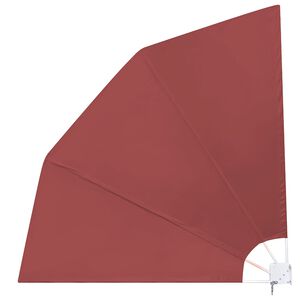 vidaXL Faltbarer Balkonf&auml;cher Terracotta-Rot 210&times;210 cm