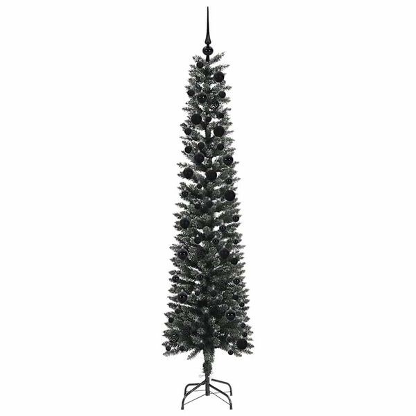 vidaXL K&uuml;nstlicher Weihnachtsbaum mit 300 LEDs mit St&auml;nder Gr&uuml;n 240 cm