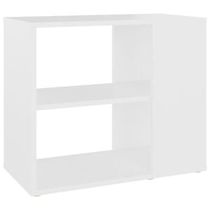 vidaXL Beistelltisch Wei&szlig; 60x30x50 cm Holzwerkstoff