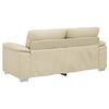 vidaXL 2-Sitzer-Sofa Creme 180x81x84 cm Kunstleder