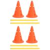 vidaXL Agility Hundetraining Hindernis-Set Orange und Gelb