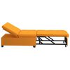 vidaXL Schlafsofa Ausziehbar Dunkelgelb 194 x 50 x 82 cm Stoff