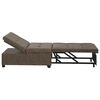 vidaXL Schlafsofa Dunkelgrau 194 x 67 x 82 cm Huahua Stoff