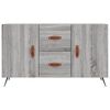 vidaXL Sideboard Grau Sonoma 100x36x60 cm Holzwerkstoff