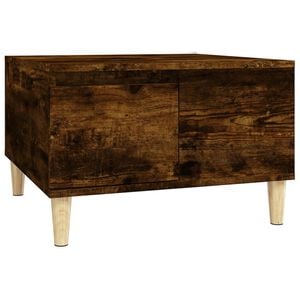 vidaXL Couchtisch R&auml;uchereiche 55x55x36,5 cm Holzwerkstoff