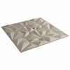 vidaXL Wandpaneele 12 Stk. Beton 50x50 cm XPS 6 m&sup2; Amethyst