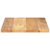 vidaXL Tischplatte 60x50x3,8 cm Rechteckig Massivholz Mango