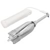 vidaXL Klappanker mit Seil Silber 12 kg Feuerverzinktes Gusseisen