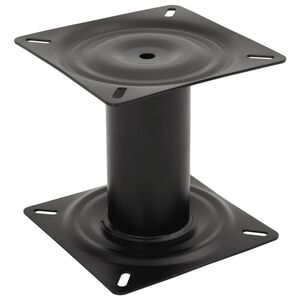 vidaXL Stuhlfu&szlig; f&uuml;r Bootssitz Schwarz 18 cm Stahl