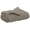 vidaXL Sommerdecke 200 x 200 cm Sommer 200 gsm Hellgrau