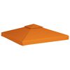 vidaXL Pavillon-Ersatzdach 310 g/m&sup2; Orange 3x3 m
