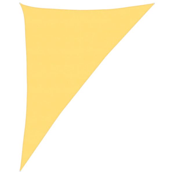 vidaXL Sonnensegel 160 g/m&sup2; Beige 4x5x6,8 m HDPE