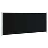 vidaXL Seitenmarkise Ausziehbar 200x514 cm Schwarz