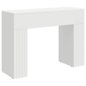 vidaXL Couchtisch Wei&szlig; 102 x 35 x 75 cm Holzwerkstoff