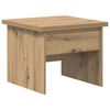 vidaXL Couchtisch Artisan-Eiche 55 x 54,5 x 45 cm Holzwerkstoff