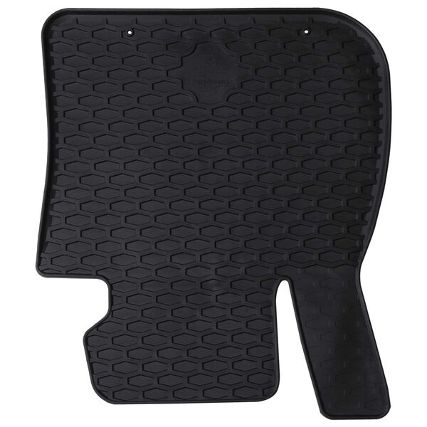 vidaXL Autofu&szlig;matte 4 pcs Schwarz Geeignet f&uuml;r BMW 1er 2017- Gummi