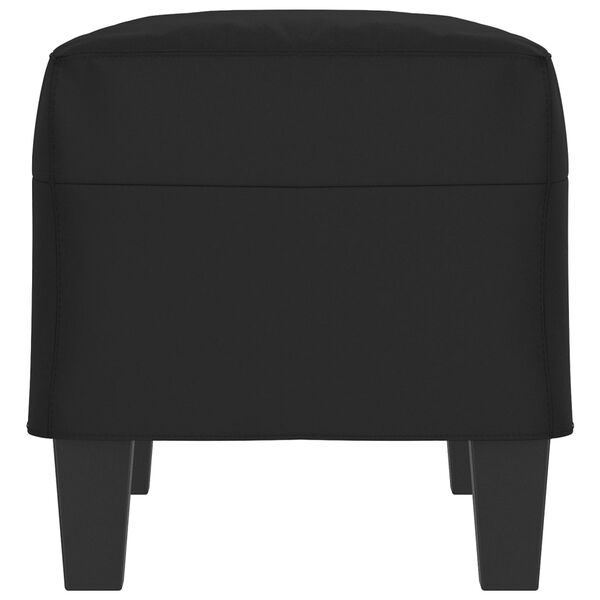 vidaXL Sitzbank Schwarz 70x35x41 cm Mikrofasergewebe