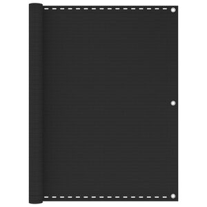 vidaXL Balkon-Sichtschutz Anthrazit 120x300 cm HDPE