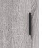 vidaXL Highboard Grau Sonoma 69,5x31x115 cm Holzwerkstoff