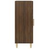 vidaXL Sideboard Braun Eichen-Optik 34,5x34x90 cm Holzwerkstoff