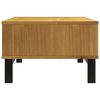 vidaXL Couchtisch FLAM 100x50x32,5 cm Massivholz Kiefer